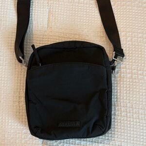 Athleta Midnight Black Messenger Bag